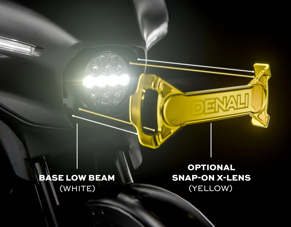 Ace-One Headlight Kit with Denali Lighting for '24-'26 Harley-Davidson Street Glide by Kraus Motor Co - Image 4