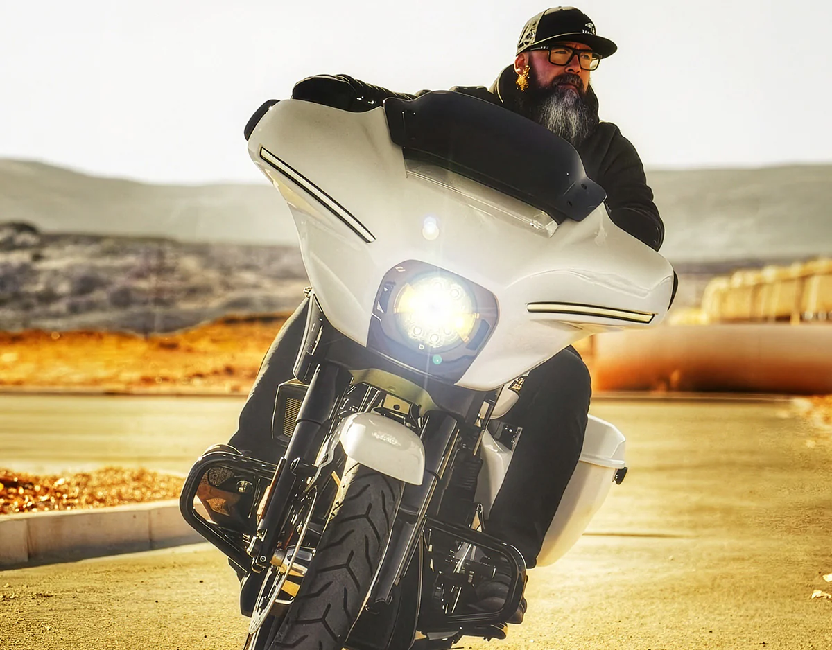 Ace-One Headlight Kit with Denali Lighting for '24-'26 Harley-Davidson Street Glide by Kraus Motor Co - Image 5
