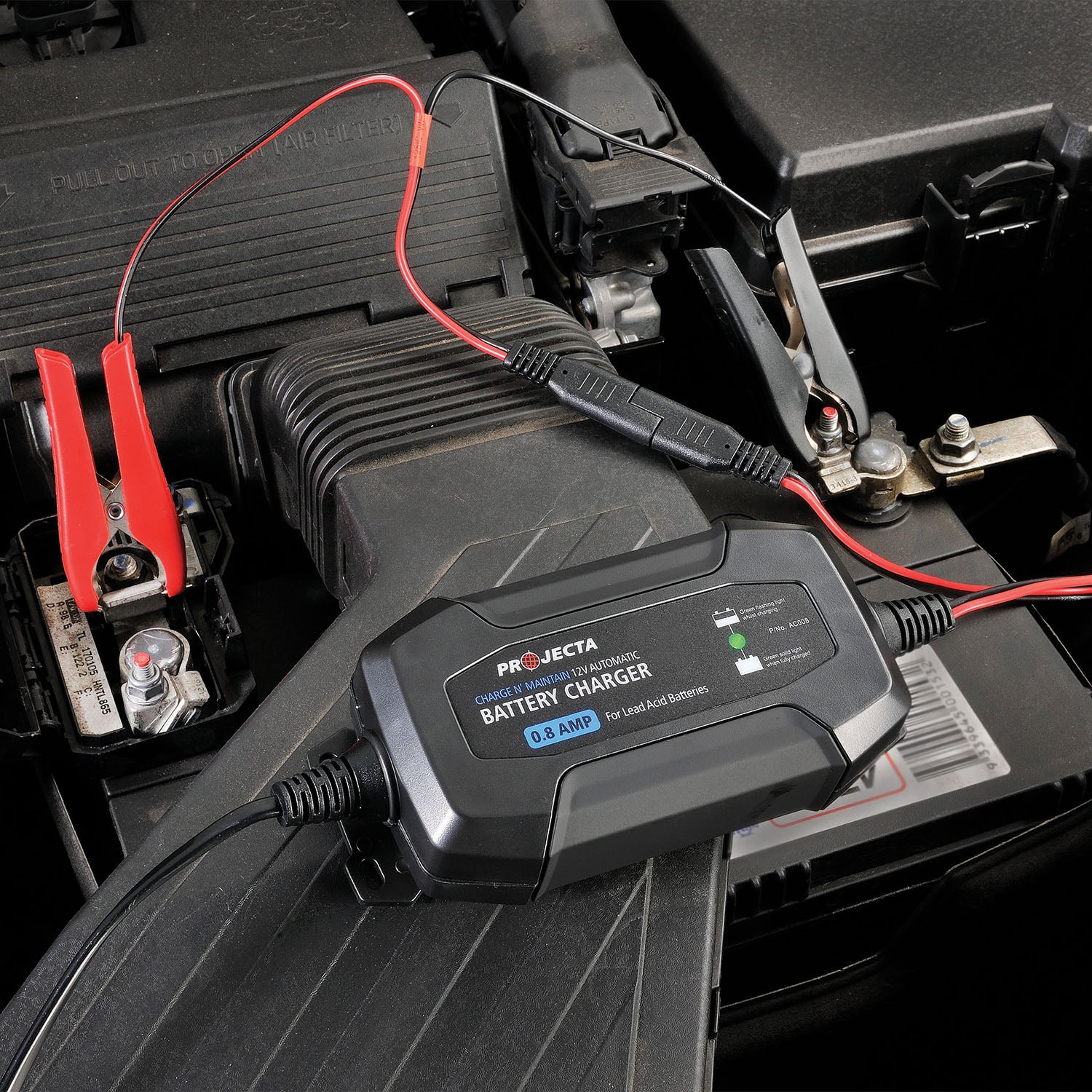 Charge N Maintain AC008, 4 Stage Battery Charger, 0.8A 12V - Image 3