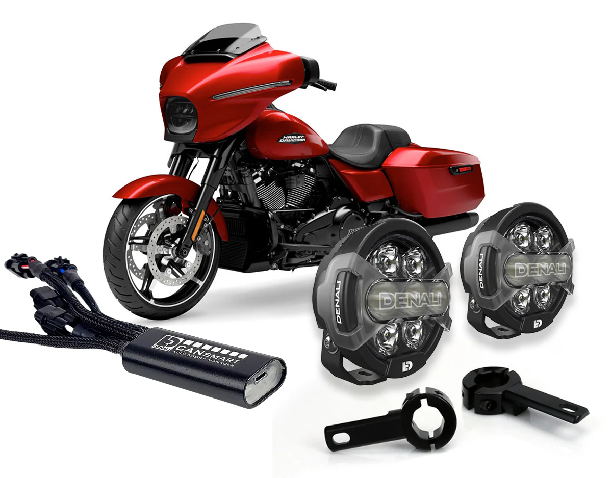 D7 Pro Premium Lighting Bundle w/ Engine Guard Mounts - Harley Davidson Motorcycles - Image 2