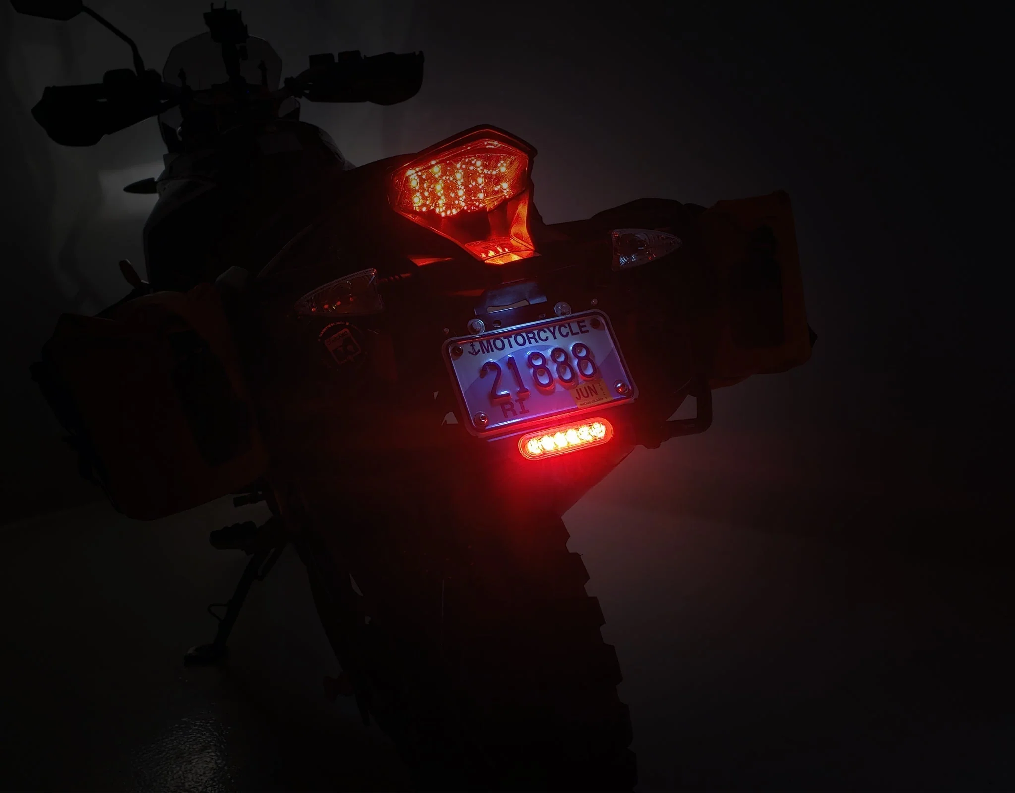 Plug-&-Play B6 Brake Light for Select KTM Adventure Motorcycles - Single or Dual - Image 6