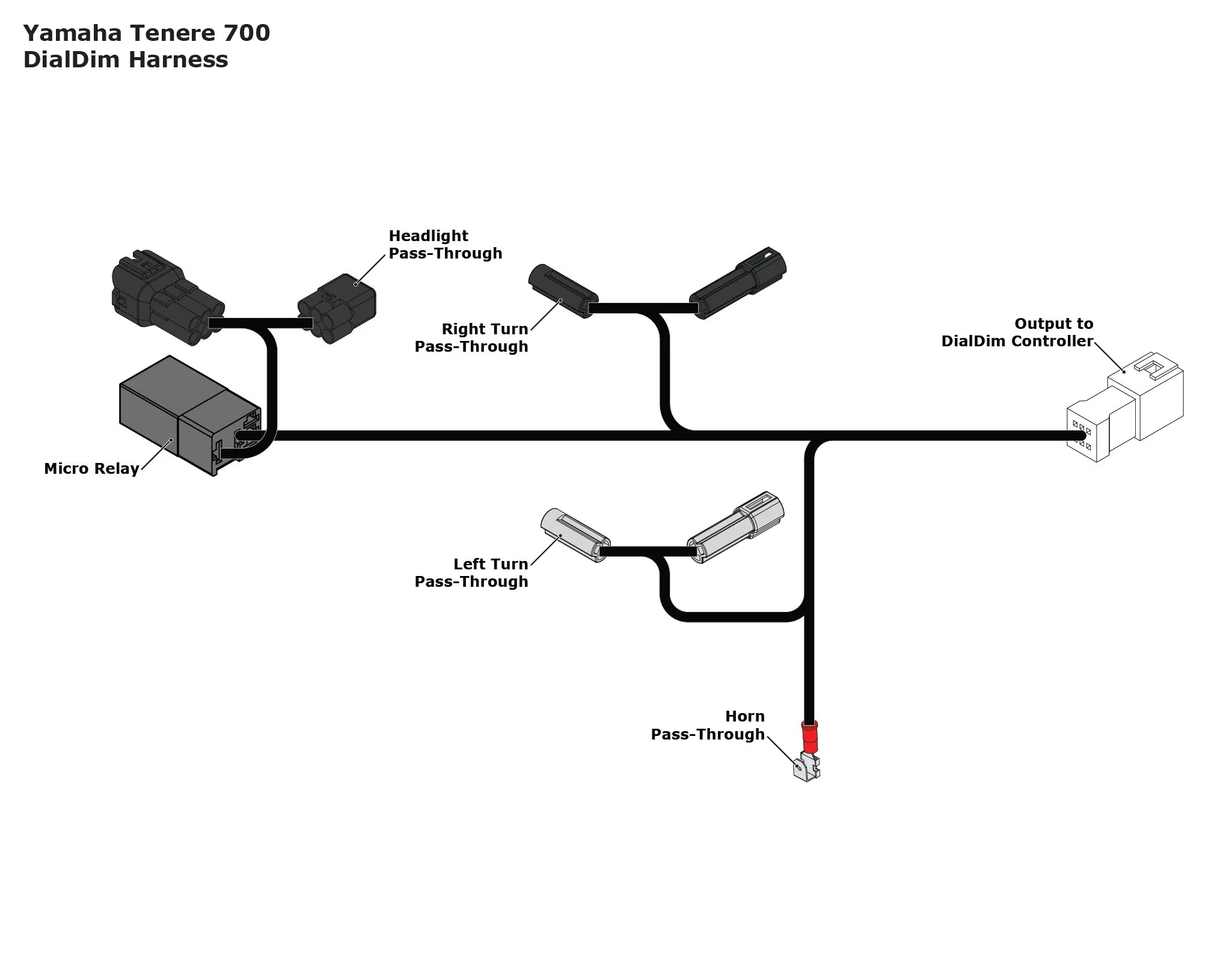 DialDim™ Lighting Controller for Yamaha Tenere 700 - Image 10
