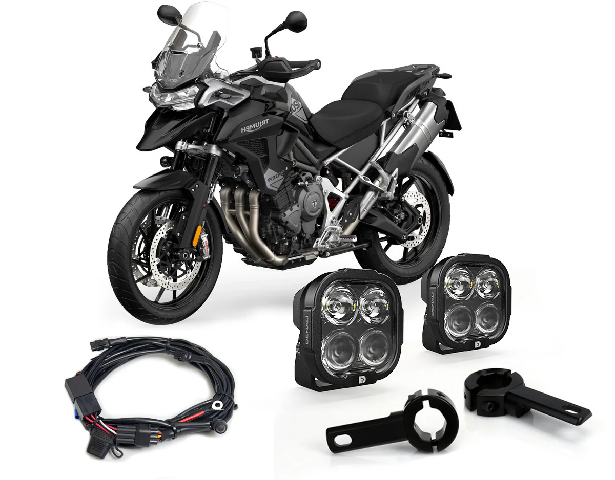 DL4 Essential Lighting Bundle - Triumph Tiger 900 2020+ & Tiger 1200 2022+ - Image 2