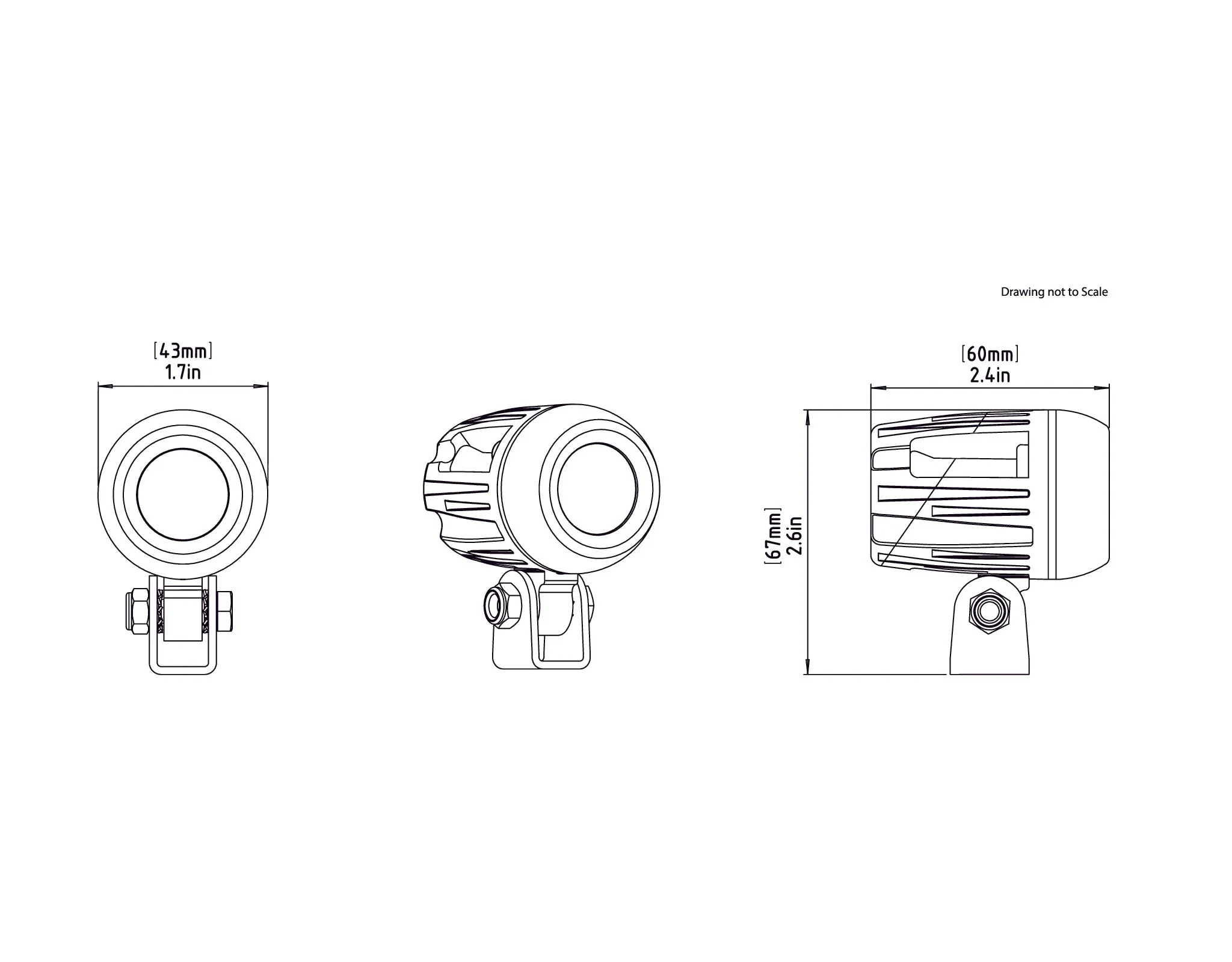 DM LED Light Pod with DataDim™ Technology - Image 3