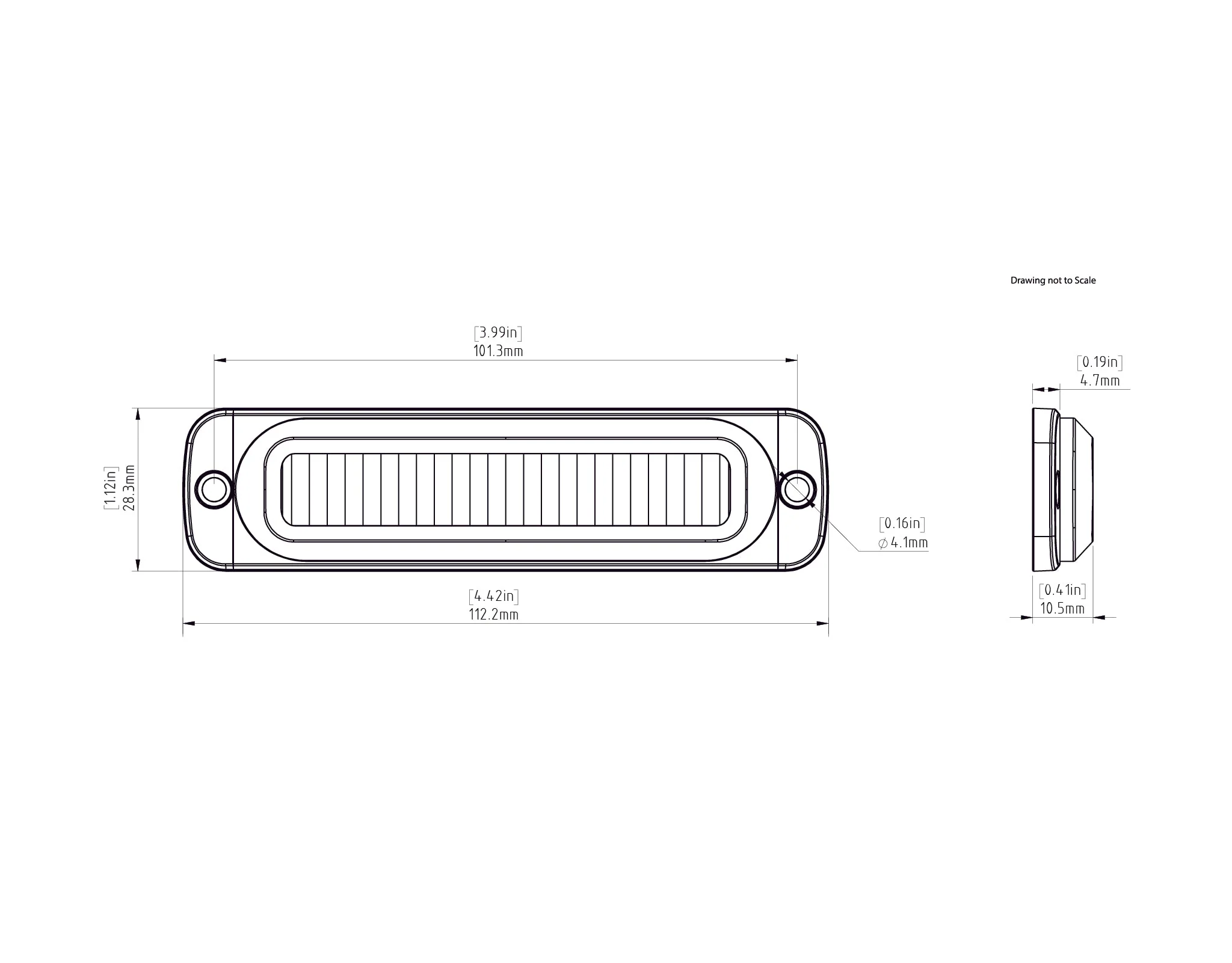 DRL Visibility Lighting Kit with Offset Mount - White or Amber - Image 12