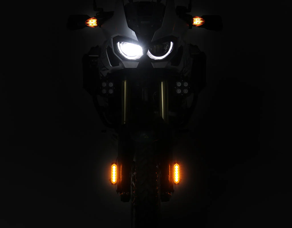DRL Visibility Lighting Kit with Flush Mount - White or Amber - Image 3