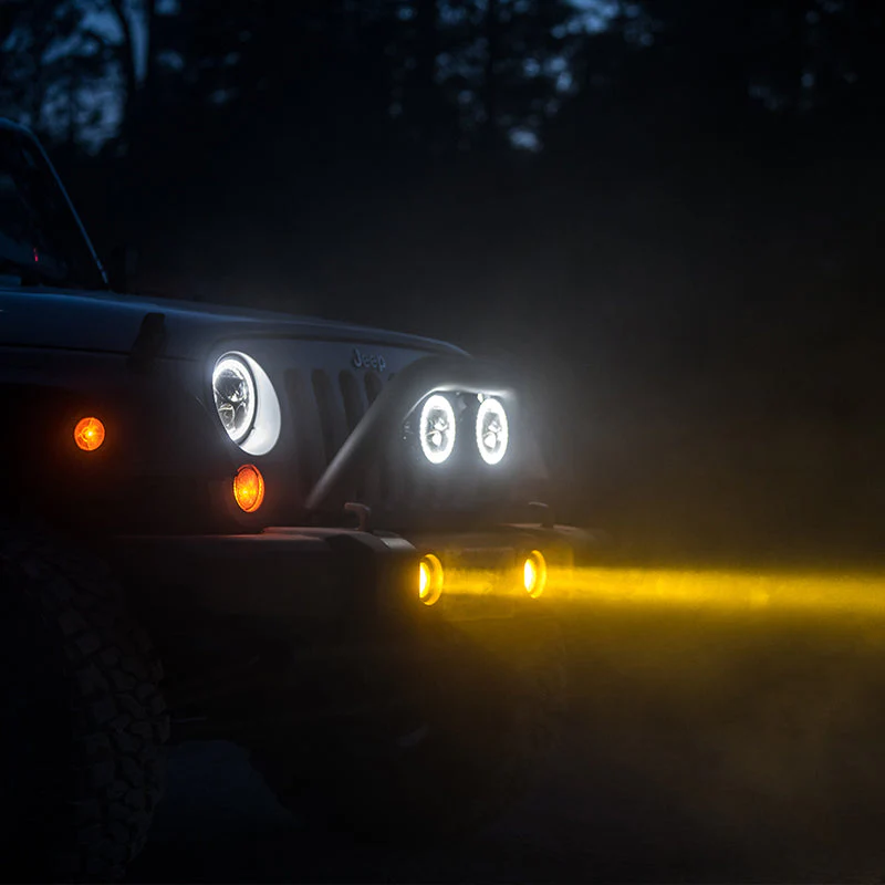 Fog Light Mount - Jeep Wrangler JK Rubicon, Rubicon X & Hard Rock Edition '13-'18 - Image 4