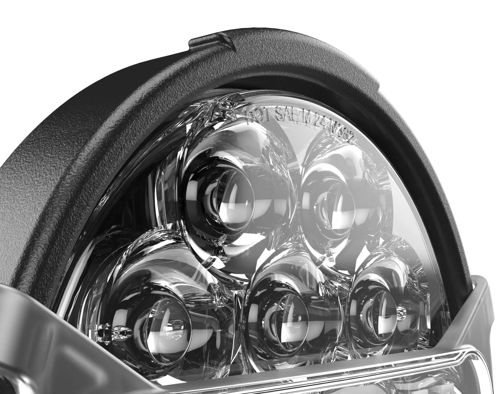 D14 Destroyer LED Motorcycle Headlight Upgrade Kit - Harley-Davidson Street Glide, '14-'23 - Image 10