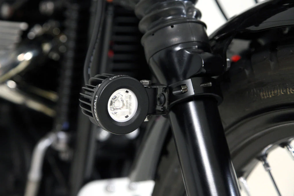 Driving Light Mount - Articulating Bar Clamp 50mm-60mm, Black - Image 5