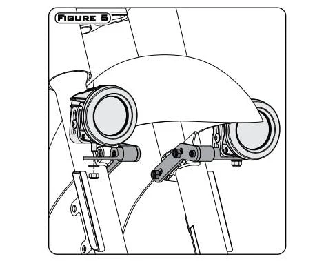 Driving Light Mount - Select Honda Cruisers - Image 3