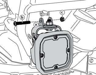 Driving Light Mount - BMW OEM Light Mount Adapter - Image 4