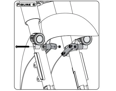 Driving Light Mount - Select Harley-Davidson Motorcycles - Image 8