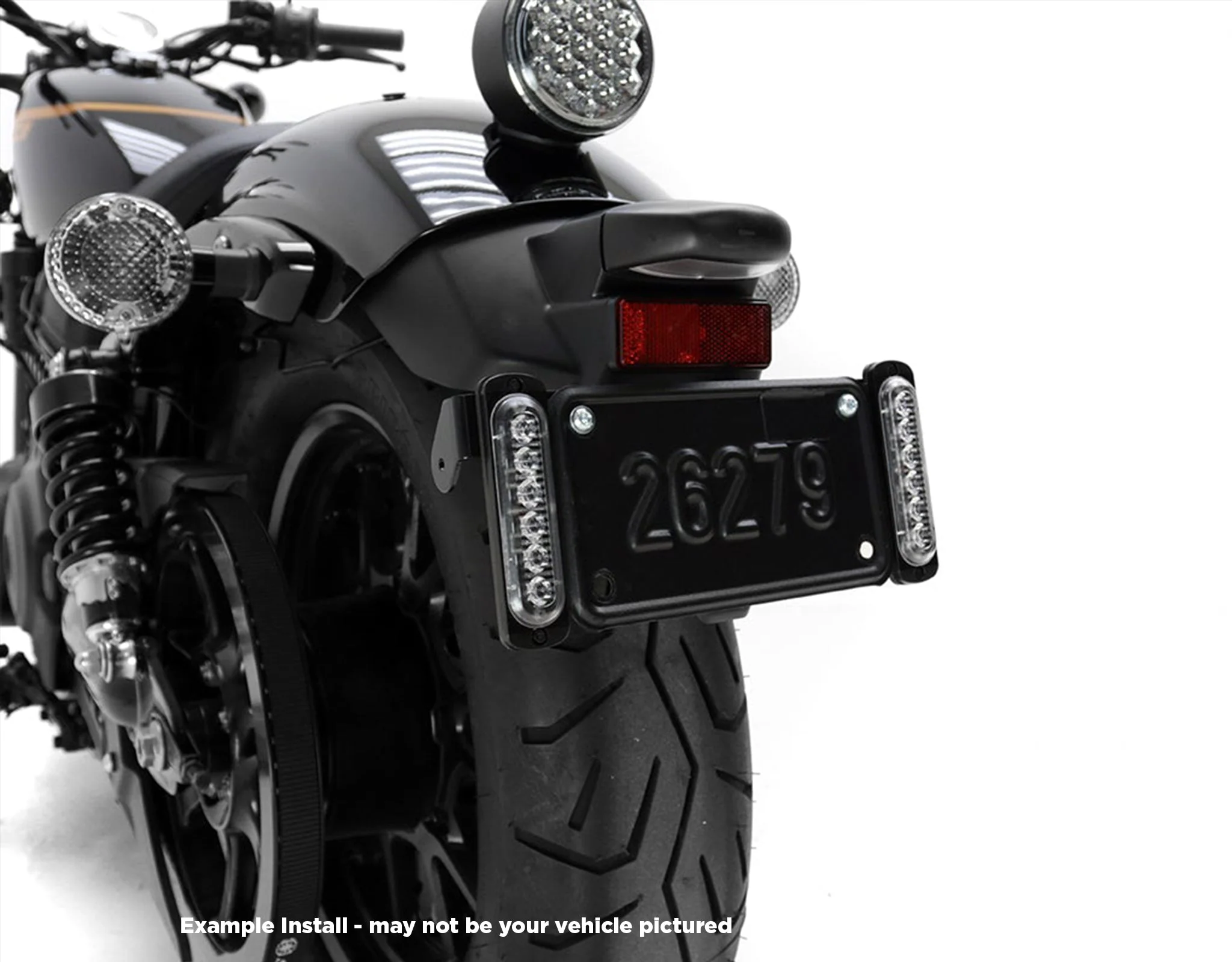 Plug-&-Play B6 Brake Light for Kawasaki KLR650 - Image 4