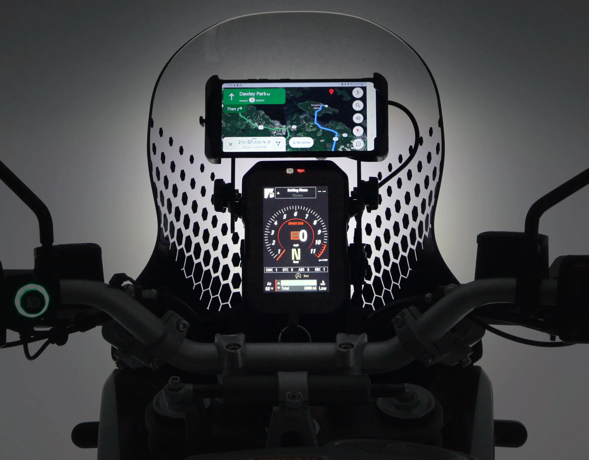 Rally Phone Mount for Ducati DesertX - Image 3