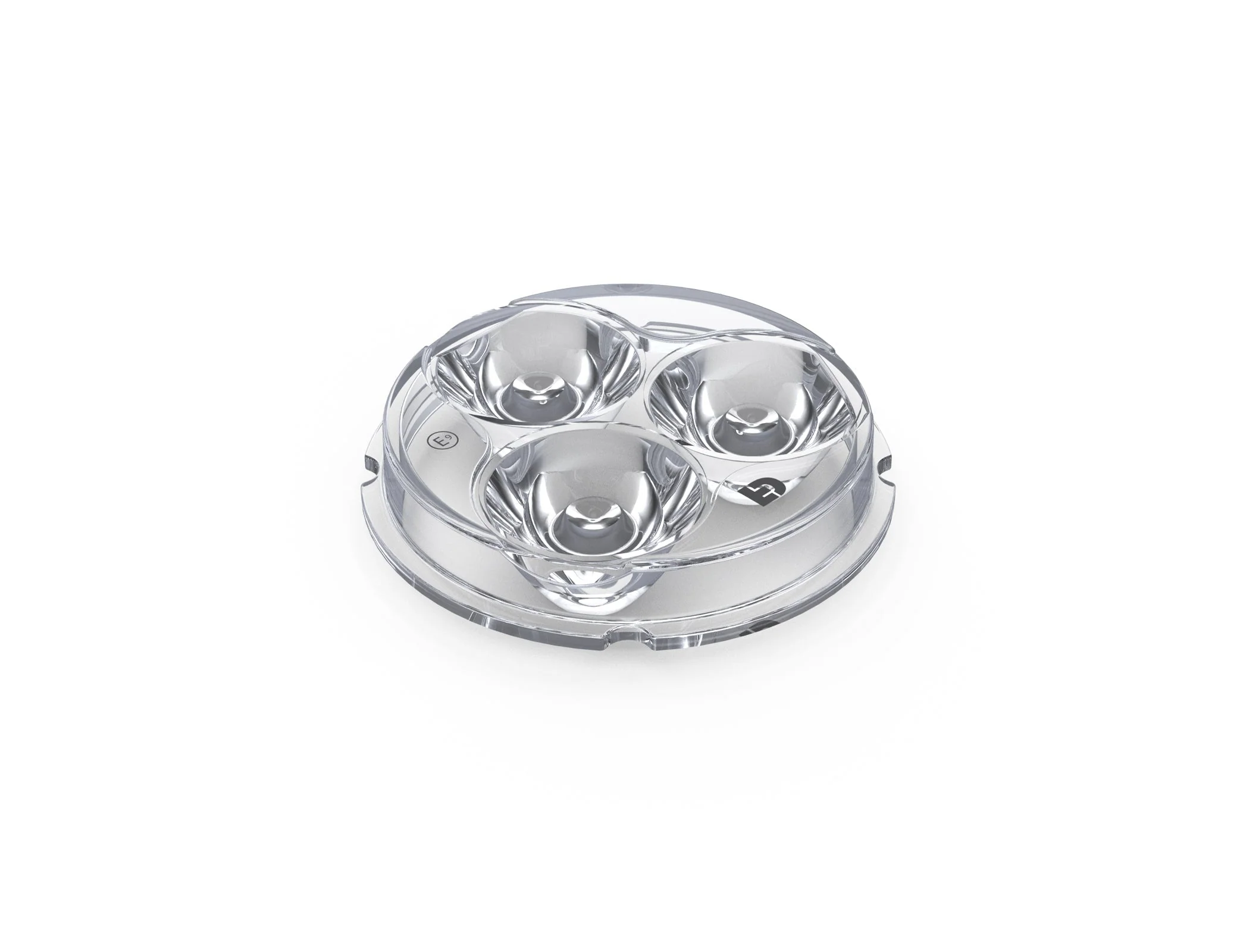 Replacement Part - D3 E-Mark Approved Spot Lens, Clear