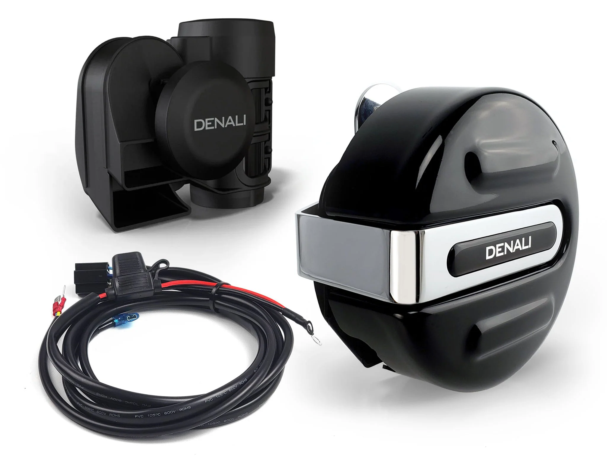 SoundBomb™ V-Twin Dual-Tone Air Horn with Cover - Image 11