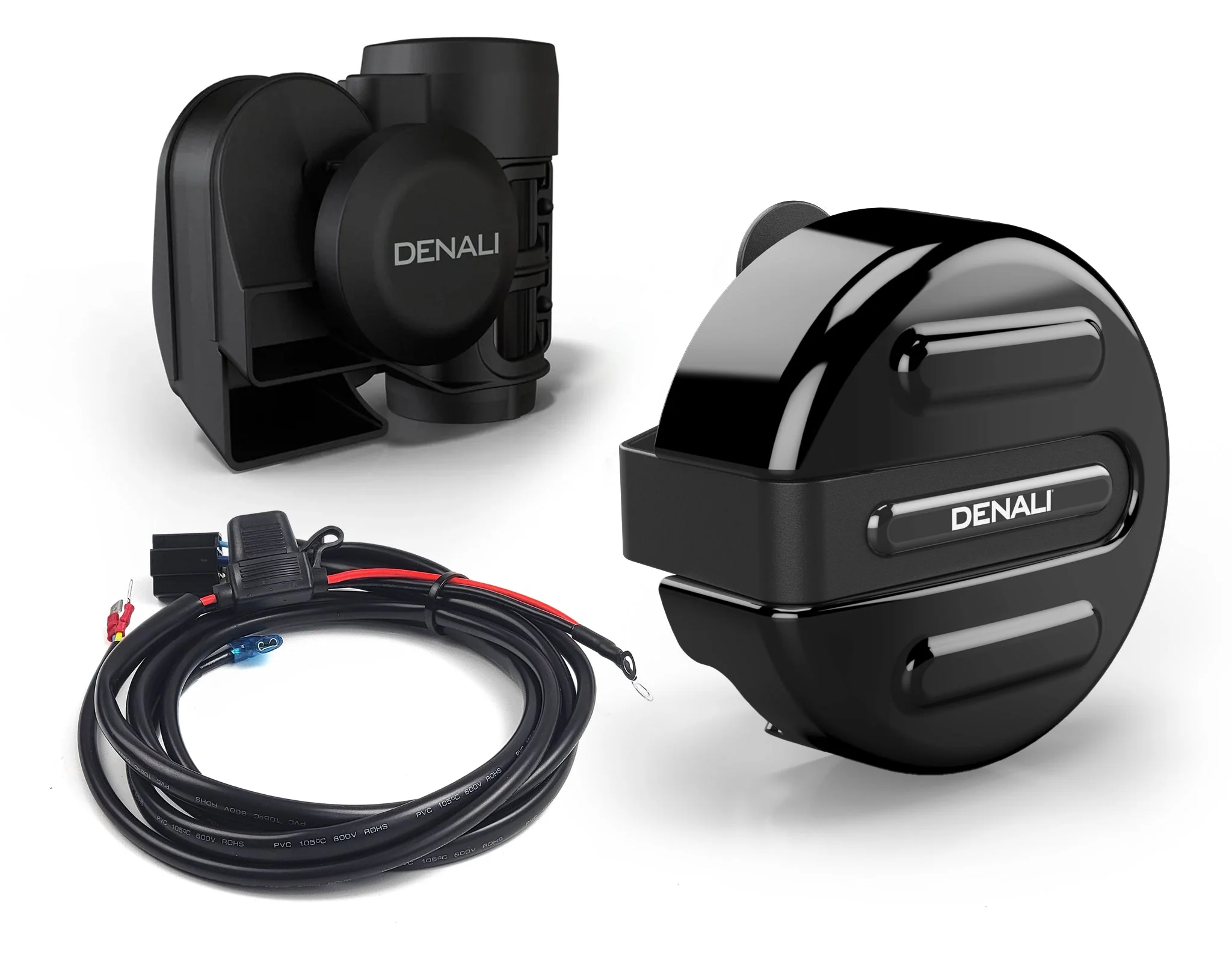 SoundBomb™ V-Twin Dual-Tone Air Horn with Cover - Image 4