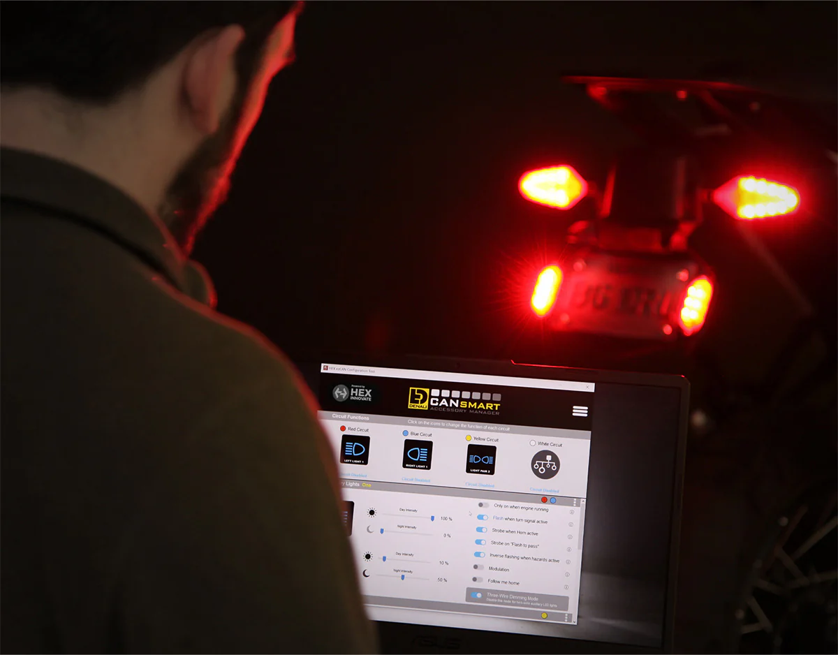 T3-S™ Smart Turn Signal & DRL Pods for Motorcycles – Rear - Image 10