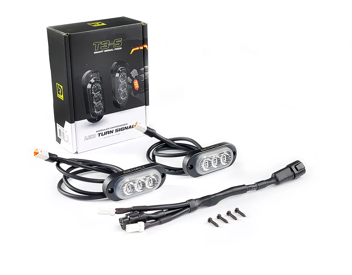 T3-S™ Smart Turn Signal & DRL Pods for Motorcycles – Rear - Image 4