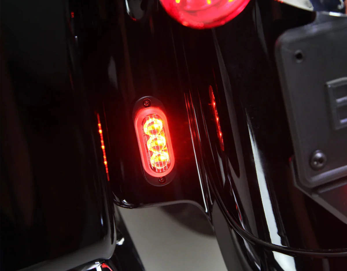 T3-S™ Smart Turn Signal & DRL Pods for Motorcycles – Rear - Image 6