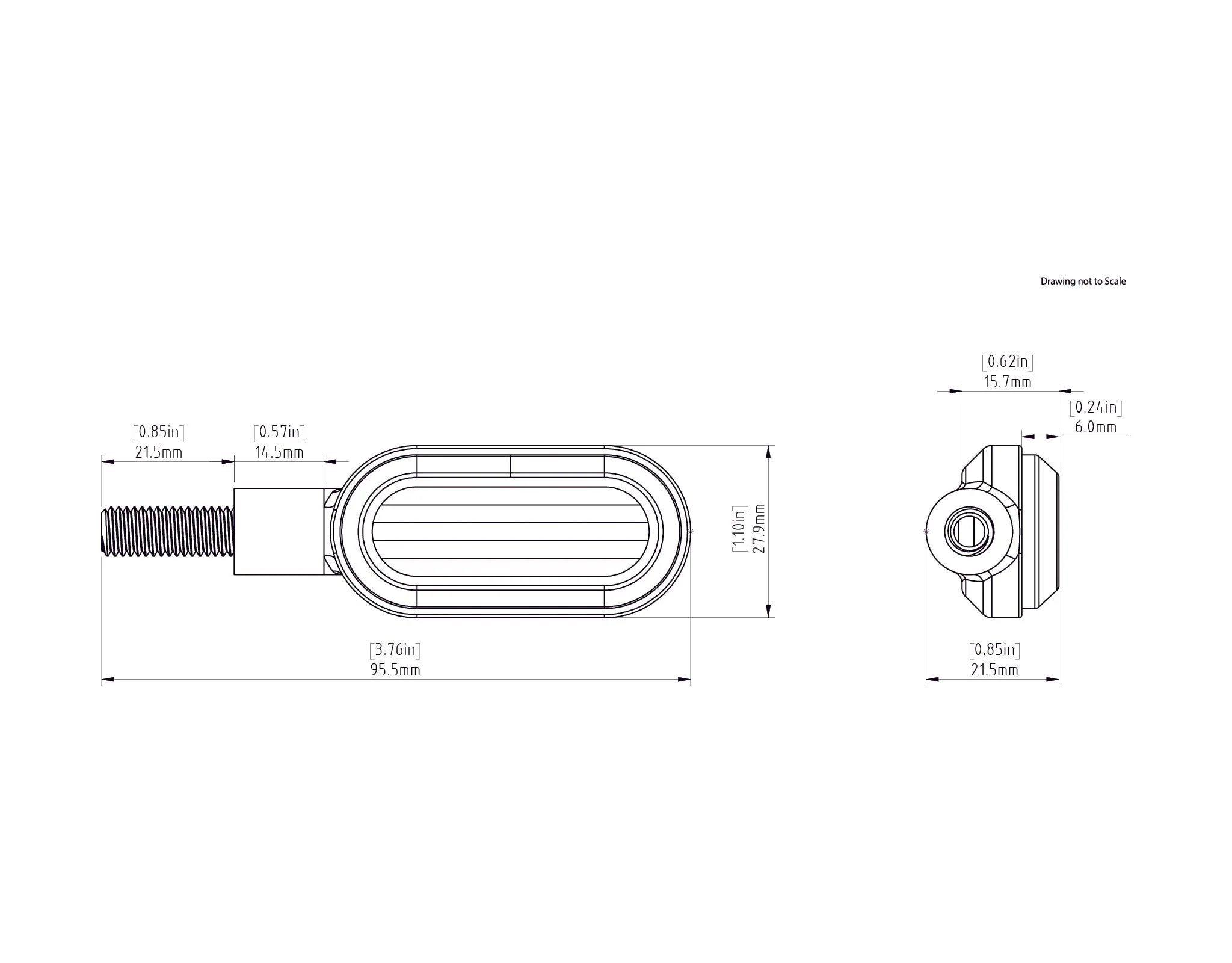 T3 Switchback M8 LED Turn Signals - Front - Image 8