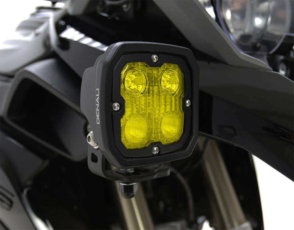 TriOptic™ Lens Kit for D4 LED Lights - Amber or Selective Yellow - Image 3
