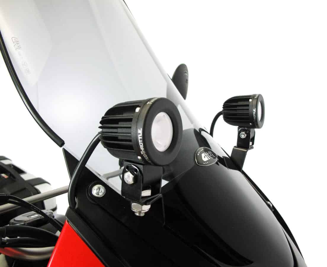 Driving Light Mount - Kawasaki KLR650E '08-'18 (Upper Mount) - Image 3